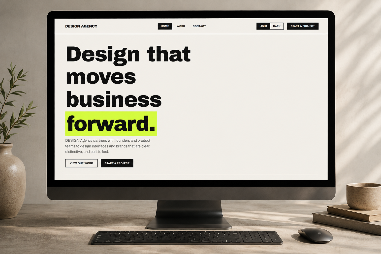 Design Agency web sajt